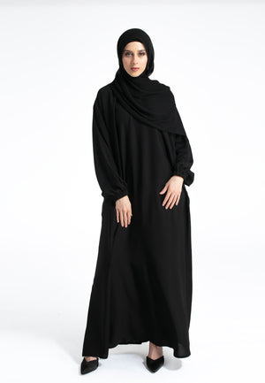 Plain-Black-Pocket-Abaya-Cuff