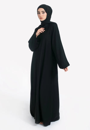 Nursing Friendly Abaya with Pockets