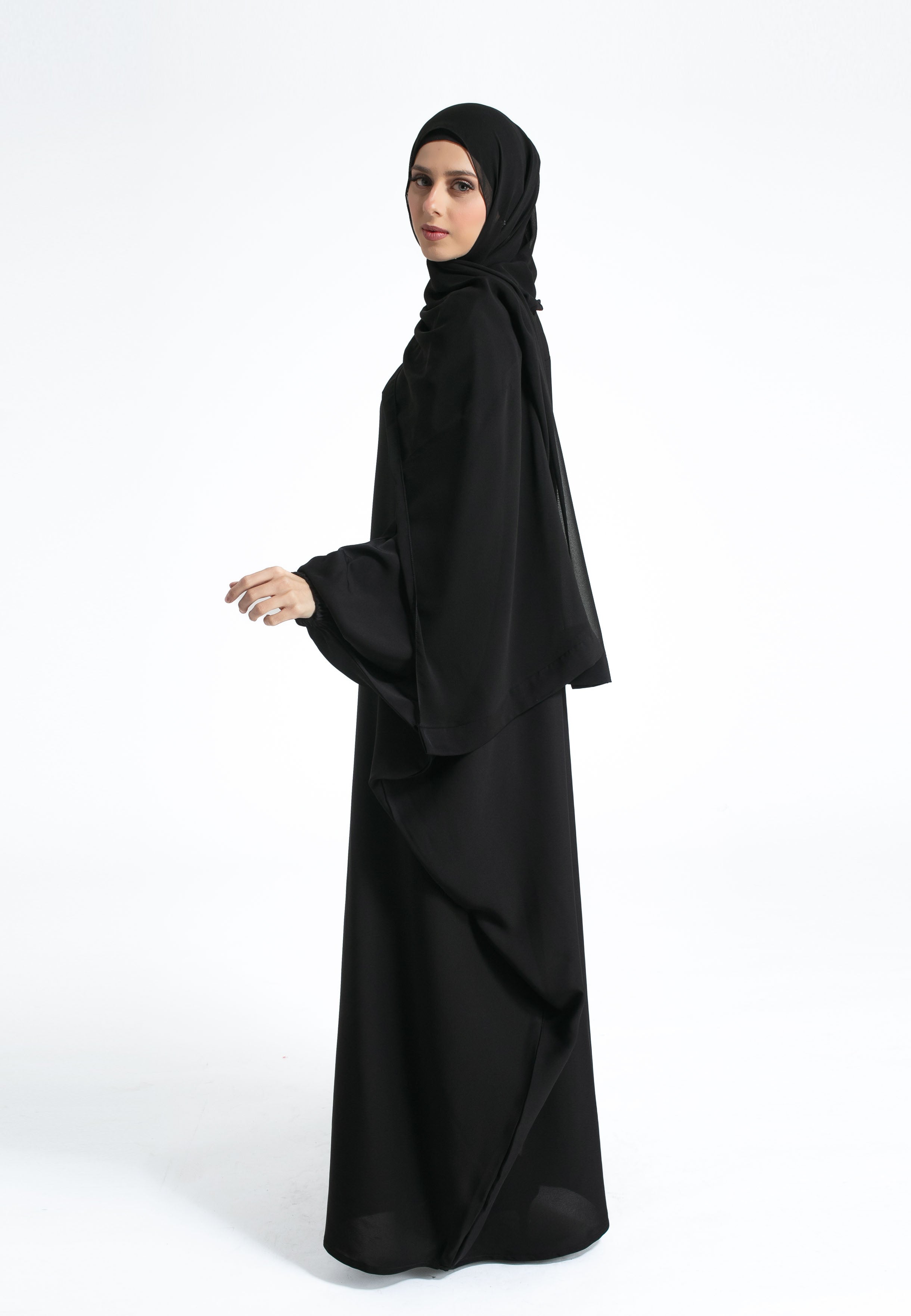Plain Farasha - Black