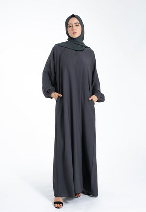 Plain Essential Everyday Abaya