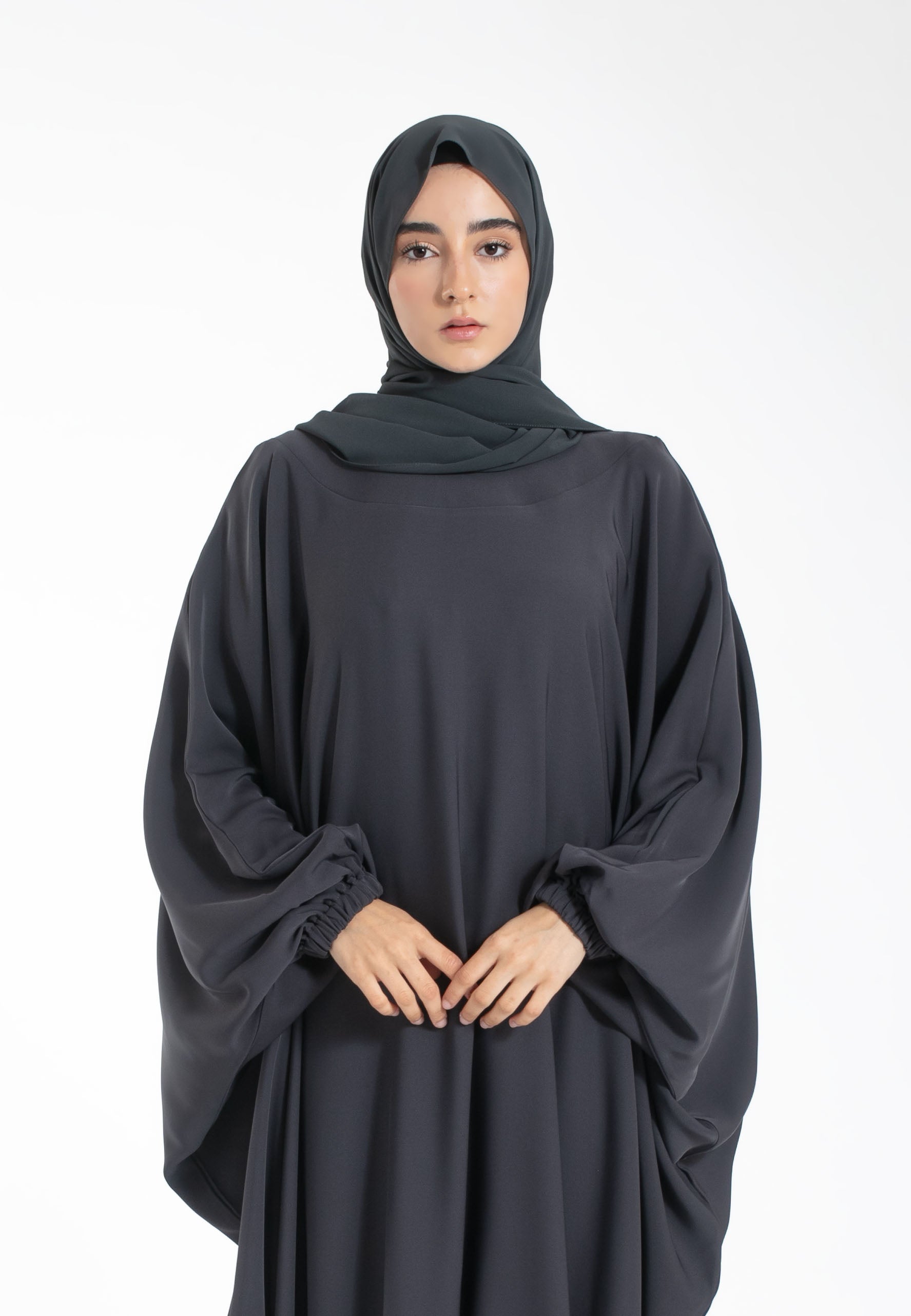 Plain Grey Farasha
