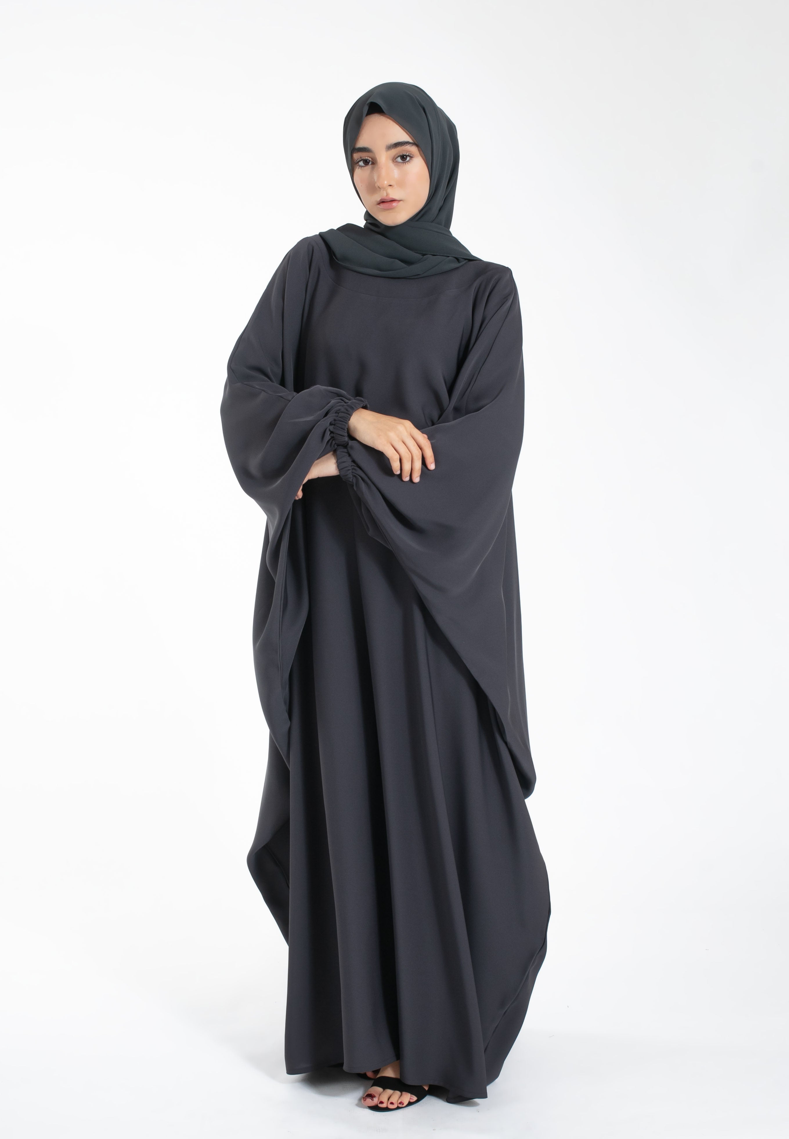 Modest Grey Farasha
