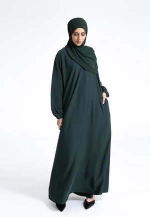 Plain-Green-Pocket-Abaya
