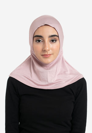 Flamingo Full Coverage Hijab Cap - Front