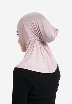 Flamingo Full Coverage Hijab Cap - Back