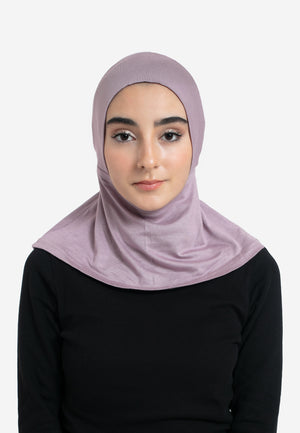 Mulberry Full Coverage Hijab Cap - Front