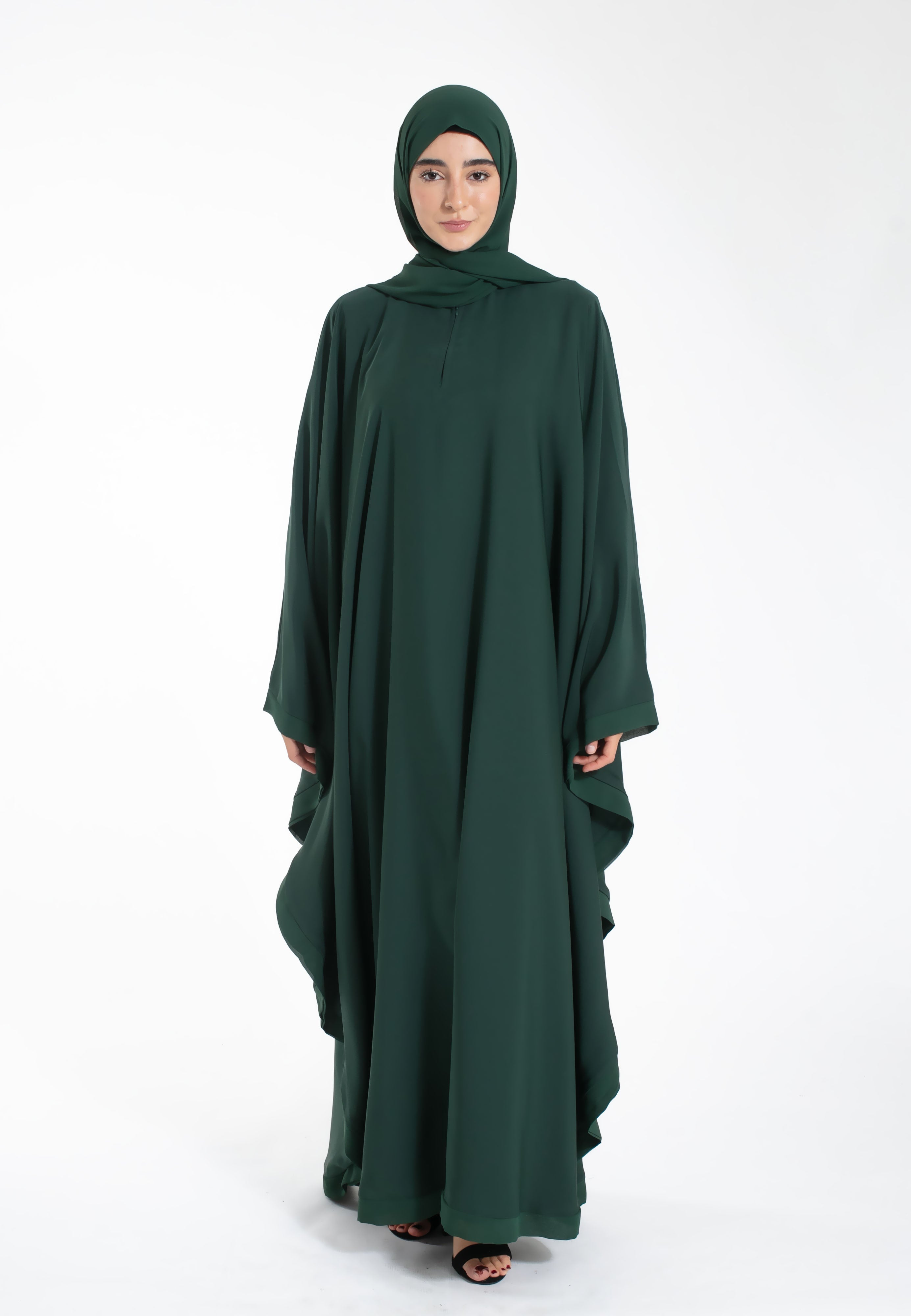 Butterfly Cut Farasha - Green