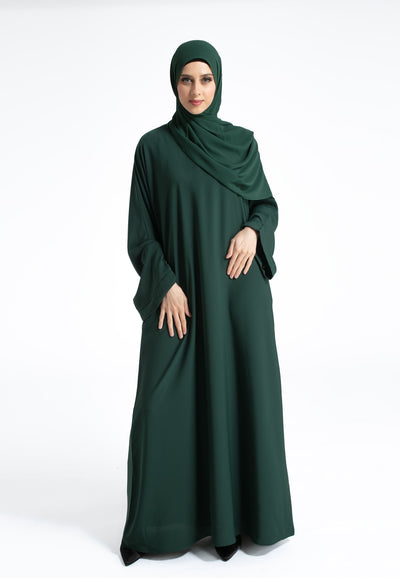 Green Nida Abaya