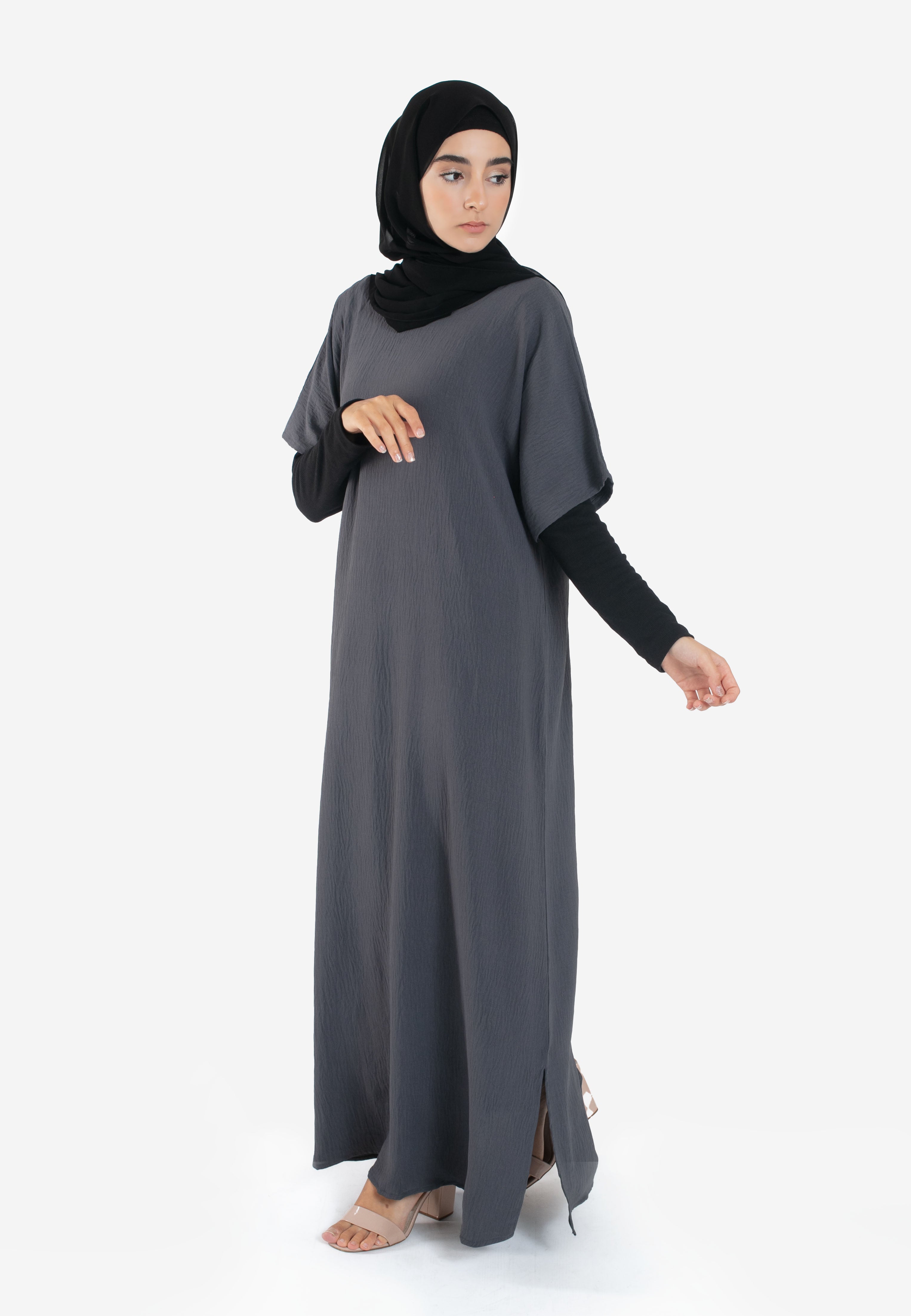 Fashion abaya slip dress uk