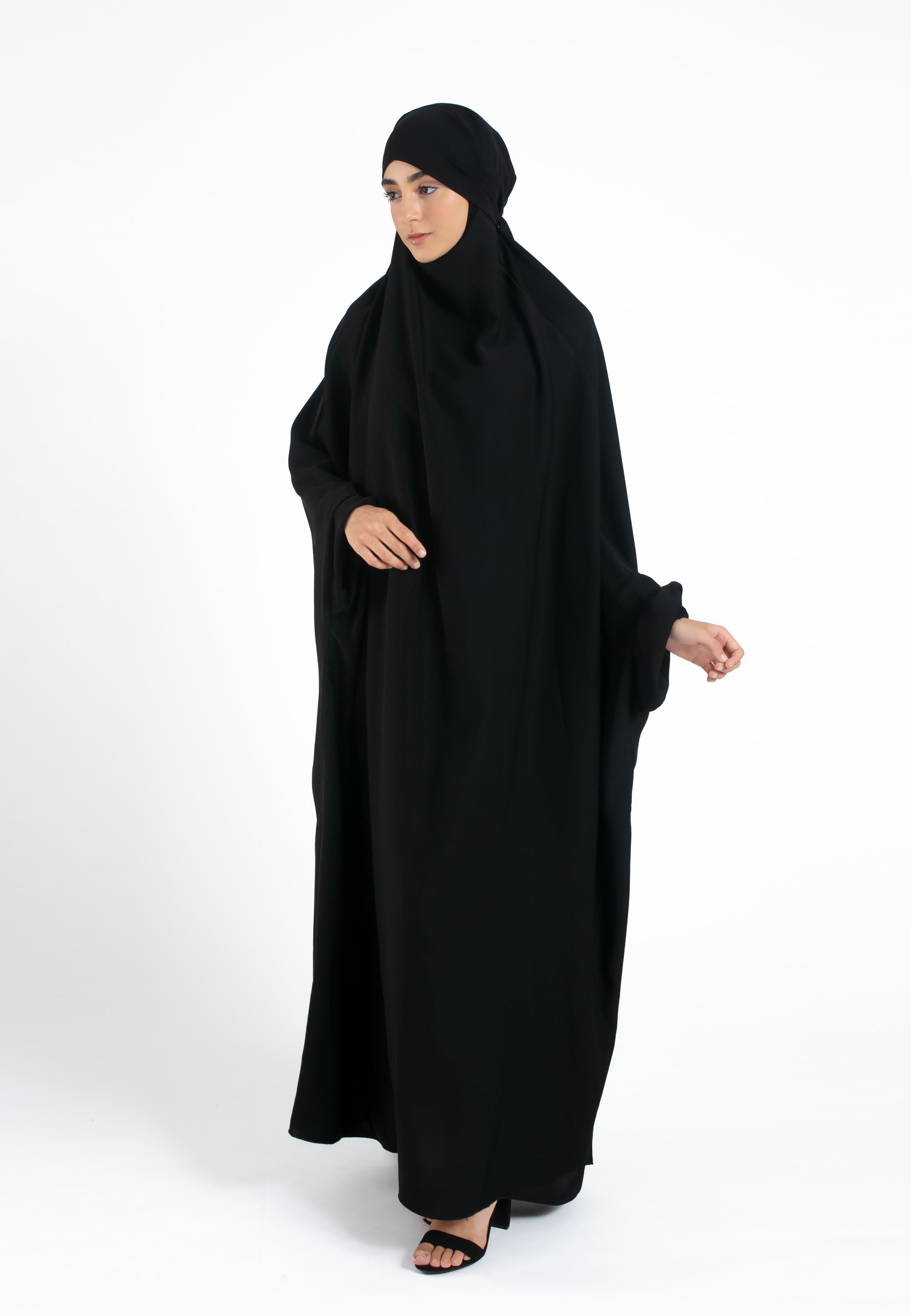 Shop One-Piece Black Jilbab Prayer Dress