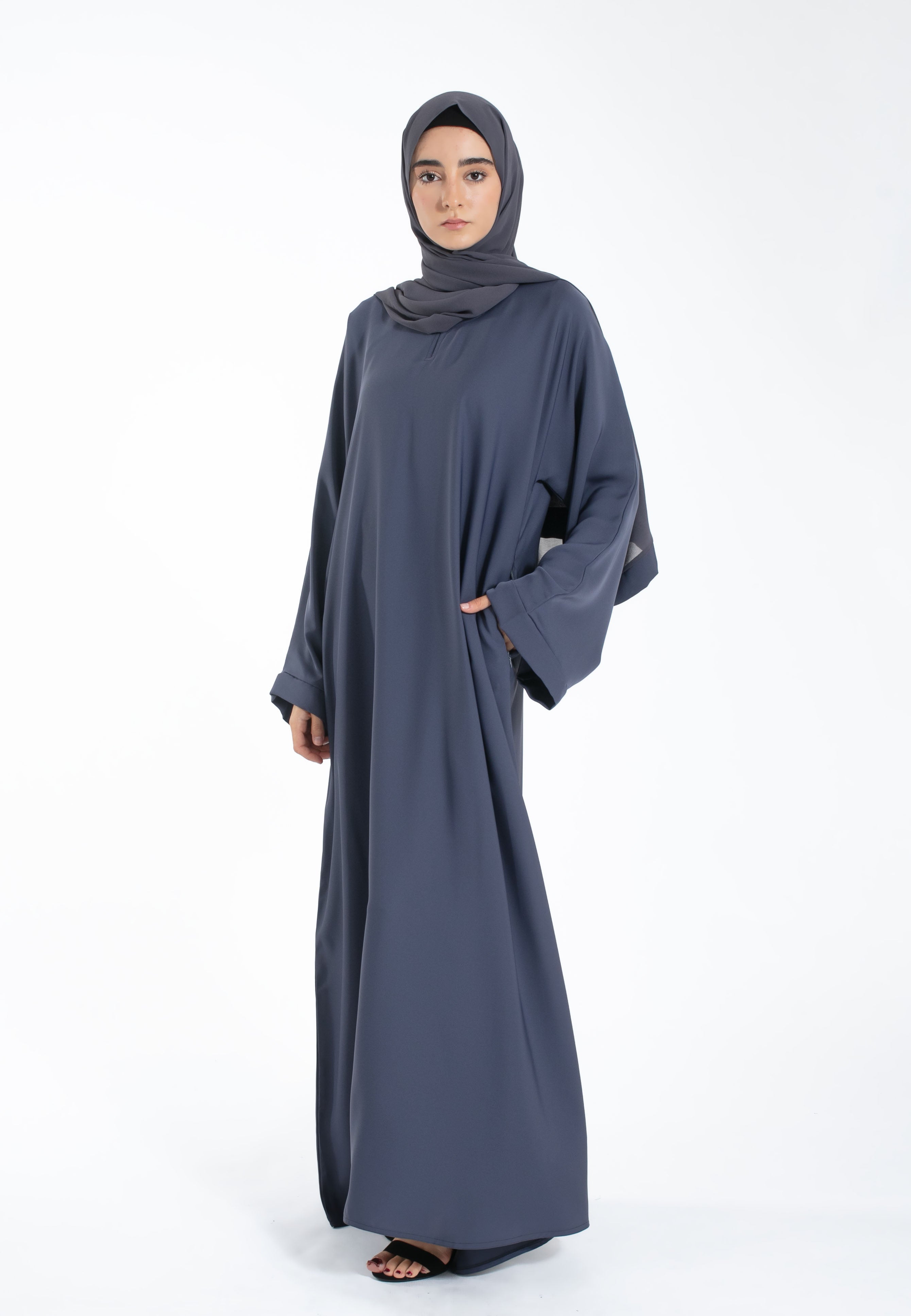Grey UK Abaya Online
