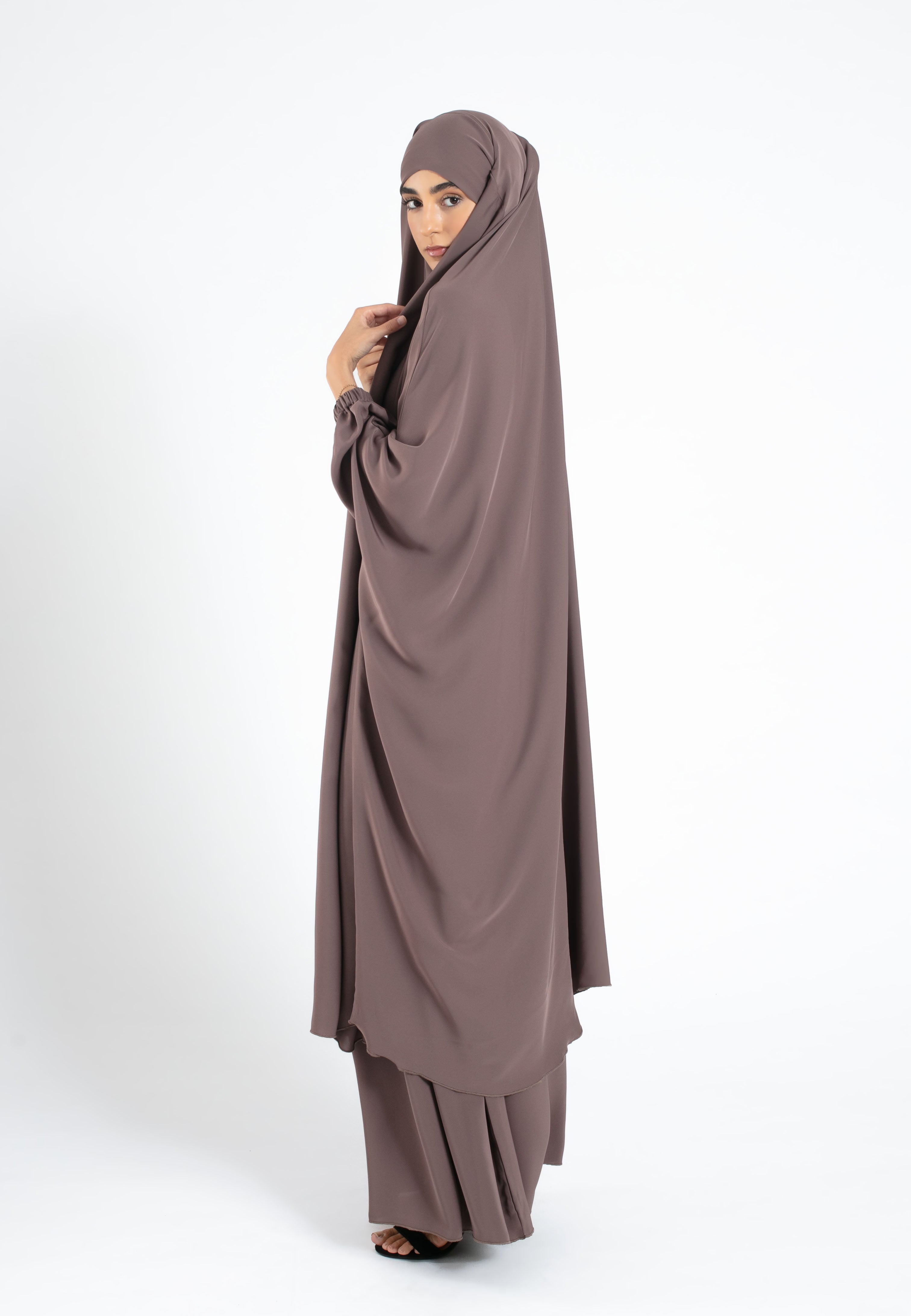 Plain-Abaya-Dress-Taupe