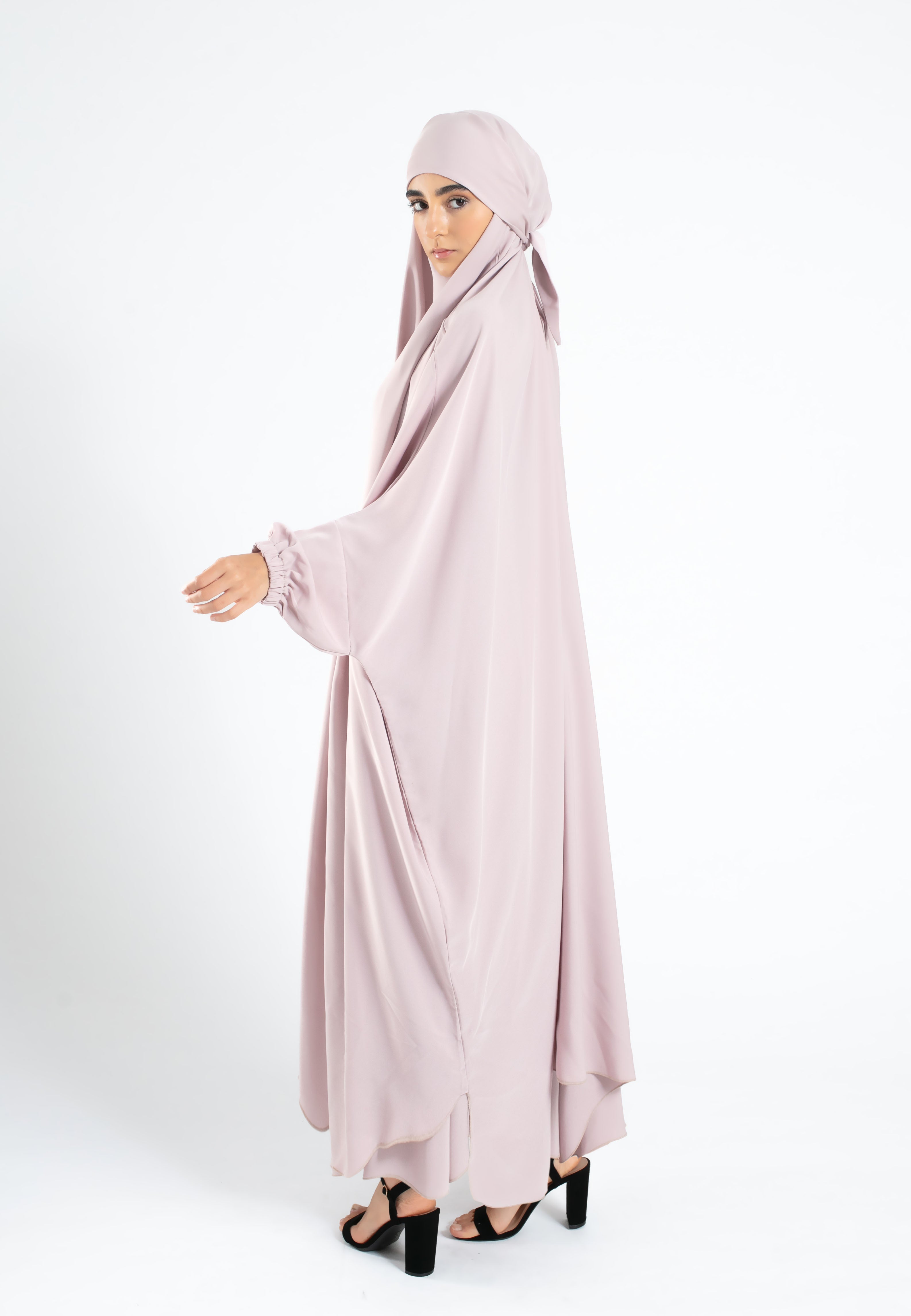 Pink-One-Piece-Jilbab-Dress