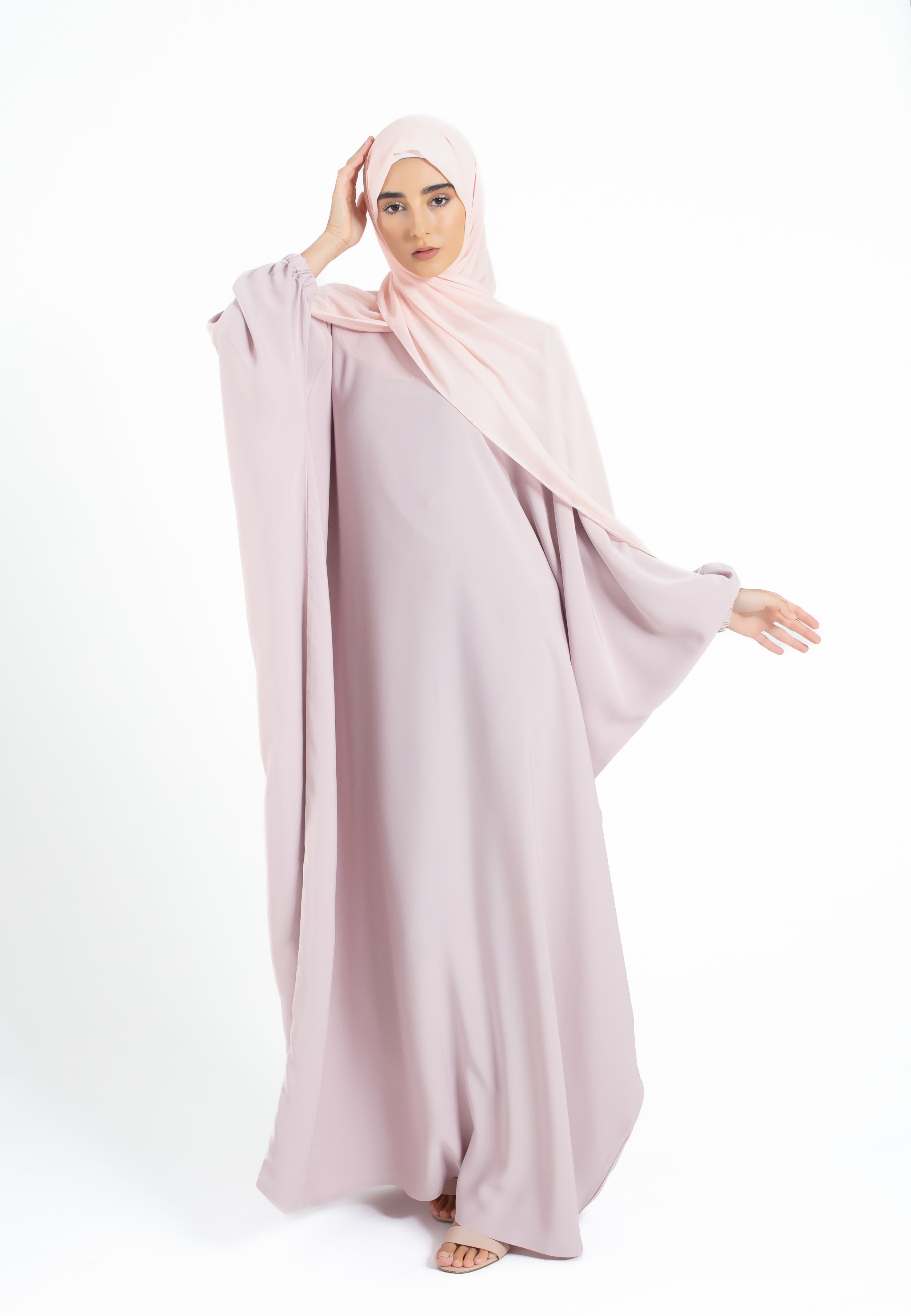 Plain-Baby-Pink-Farasha