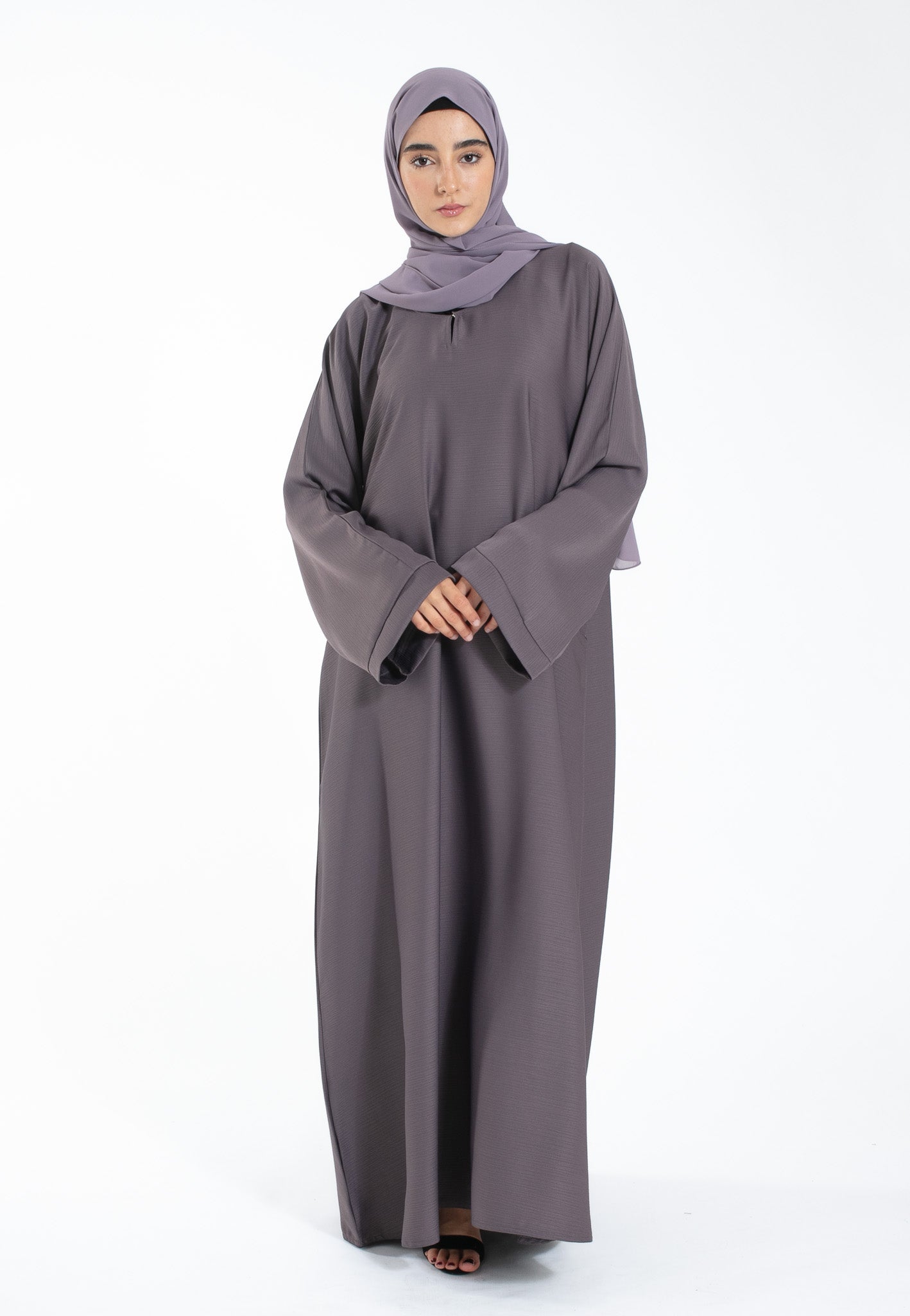 Bedrock Purple Pocket Abaya