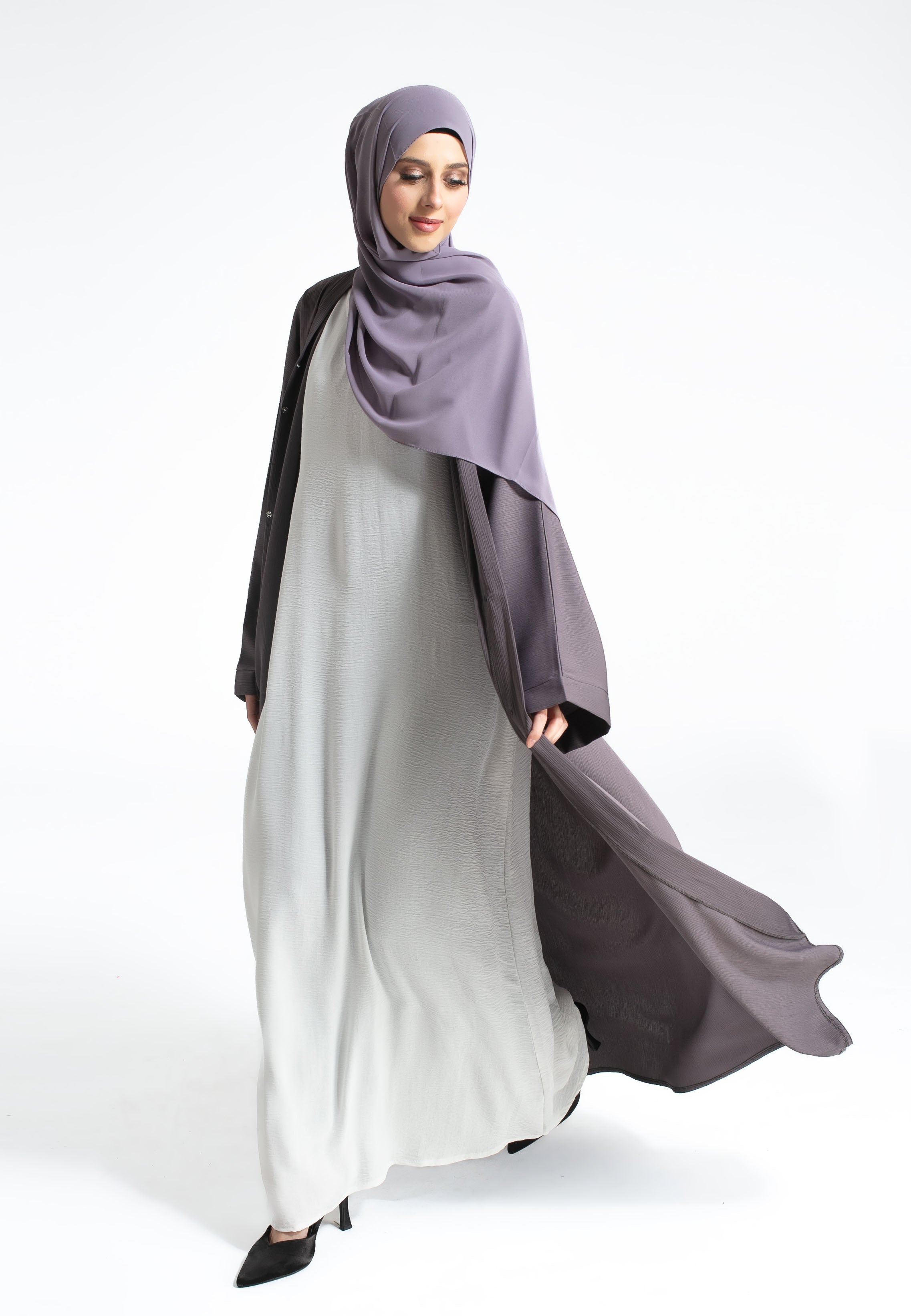 Modest Purple Abaya Online