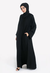 Nursing Friendly Abaya with Pockets