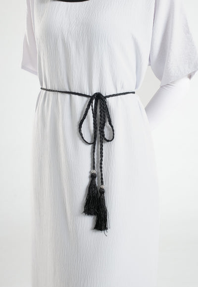 Black-Tassel-Belt