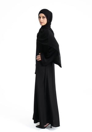 Plain Black Abaya