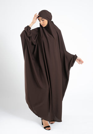 Brown-One-Piece-Jilbab