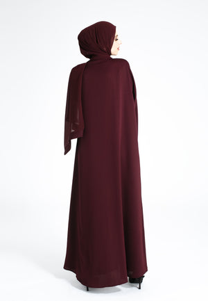 Burgundy Abaya Online