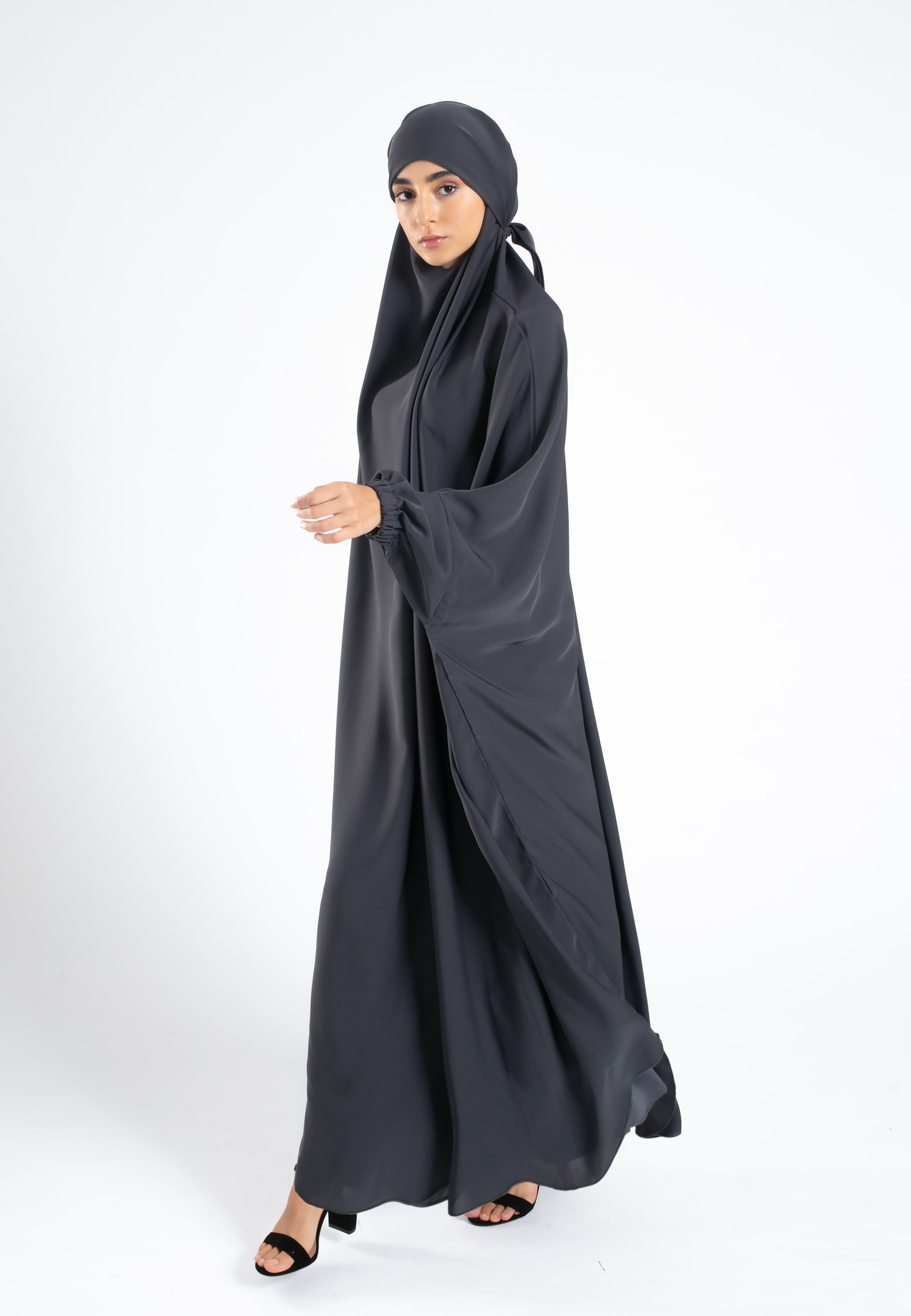 Charcoal-Grey-One-Piece-Jilbab