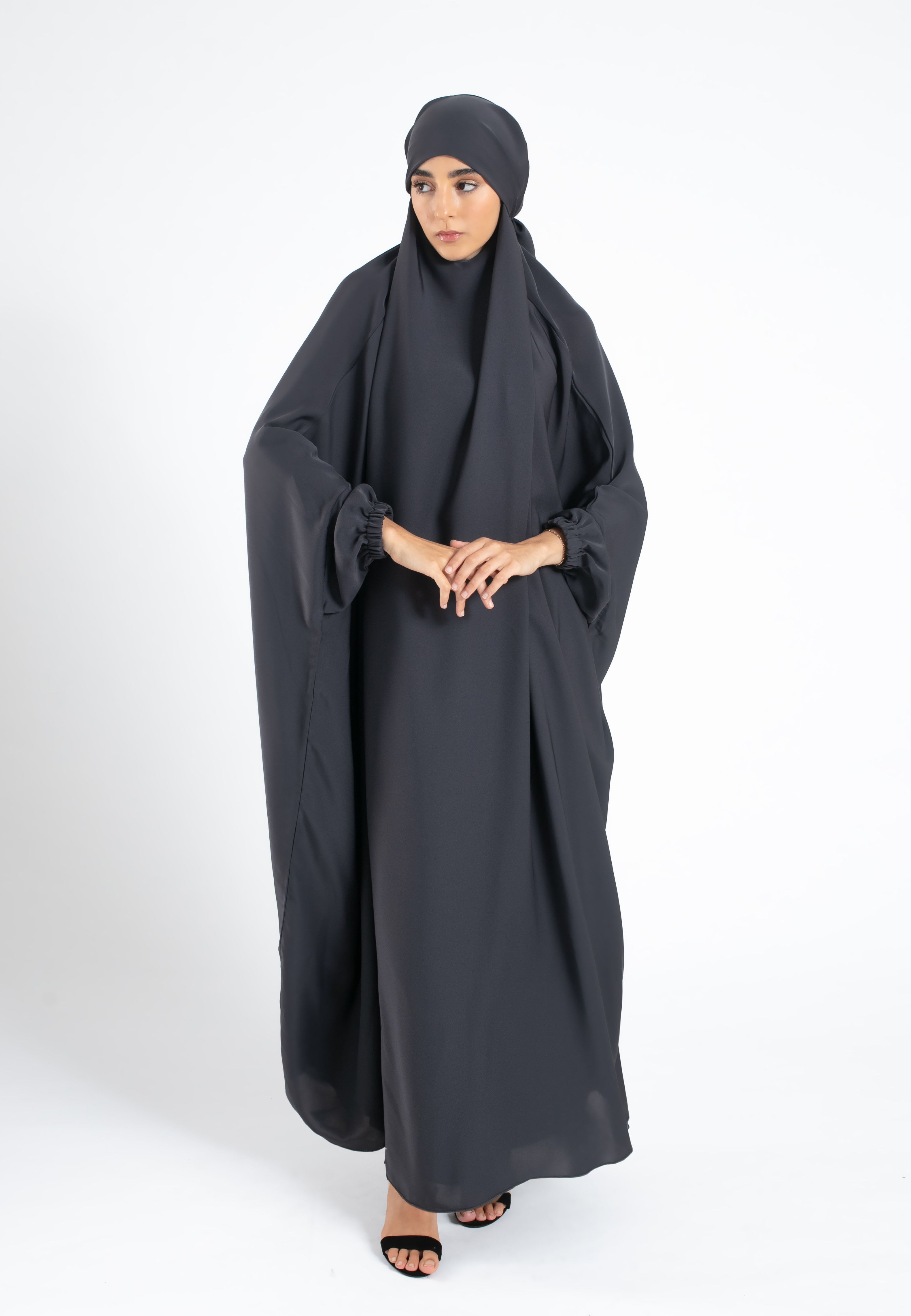 Charcoal-Grey-One-Piece-Jilbab