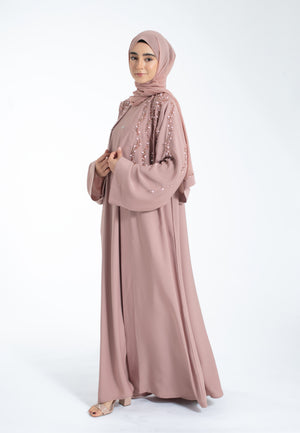 Crushed-Rose-Quartz-Embellished-Abaya