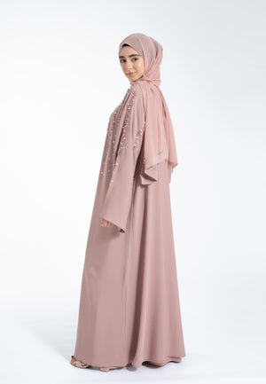 Crushed-Rose-Quartz-Embellished-Abaya