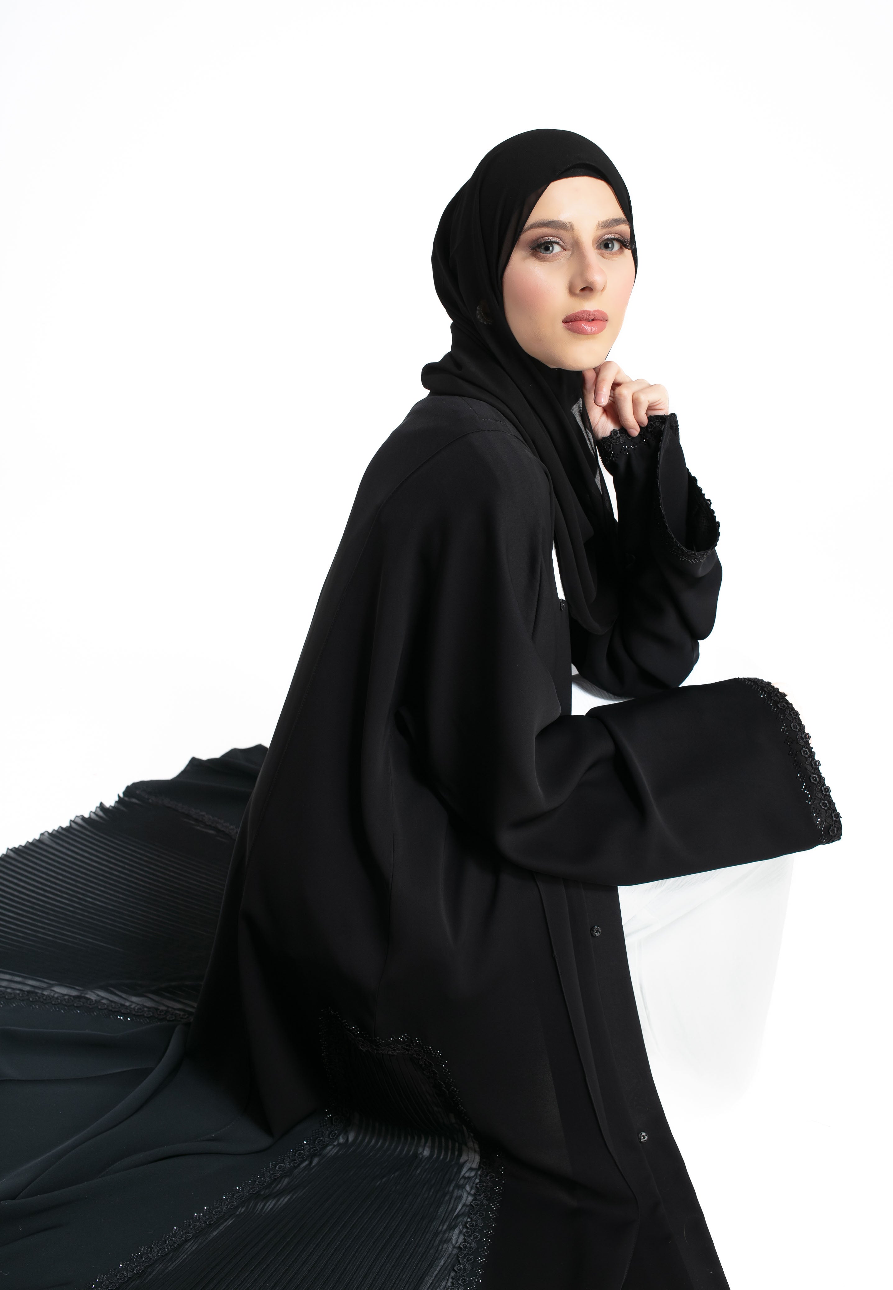 Shops diamante abaya