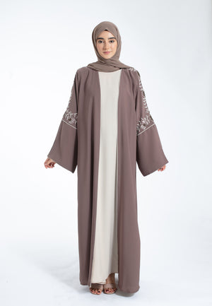 Embellished-Kimono-Abaya-4-Piece-Set