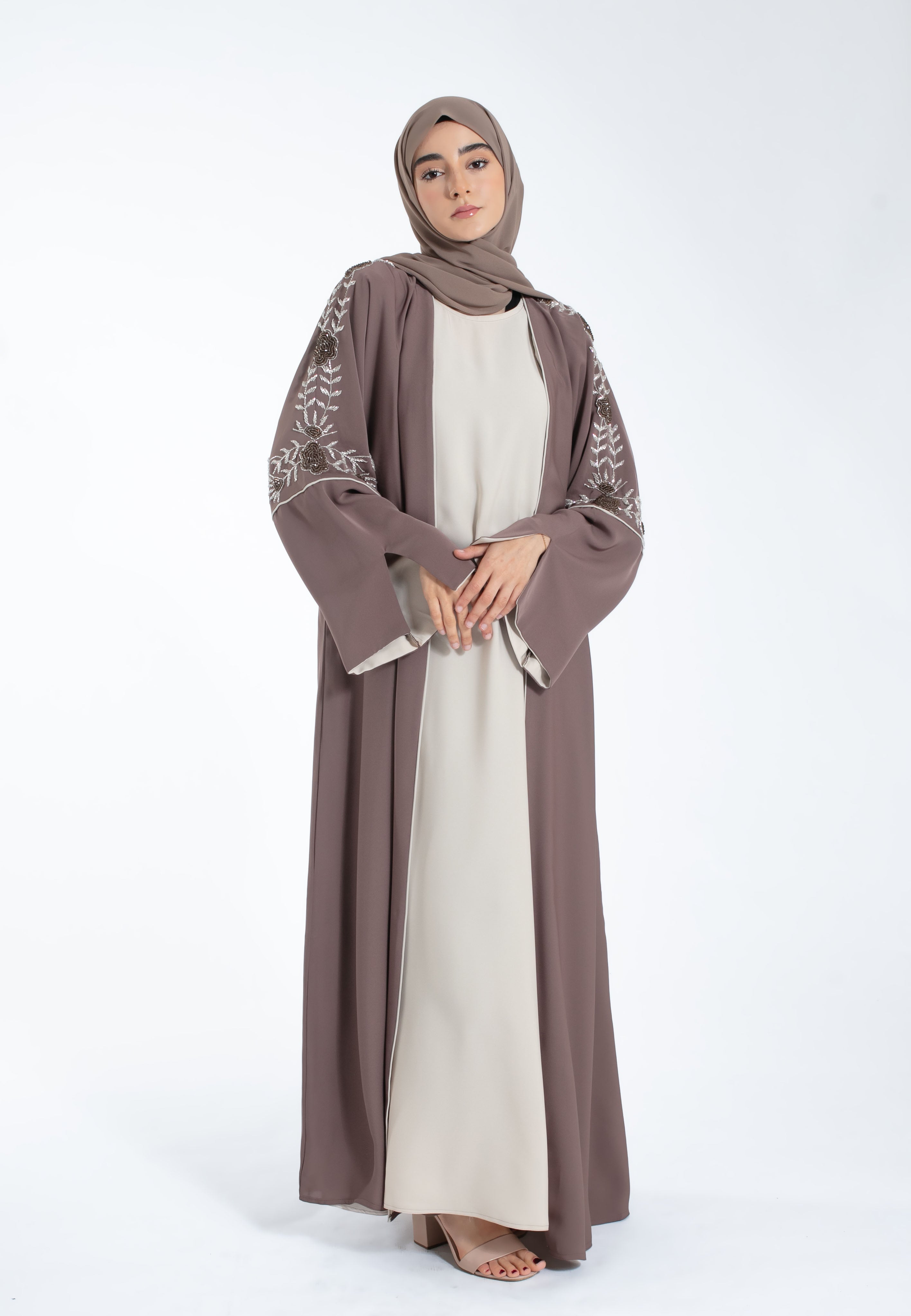 Embellished-Kimono-Abaya-4-Piece-Set