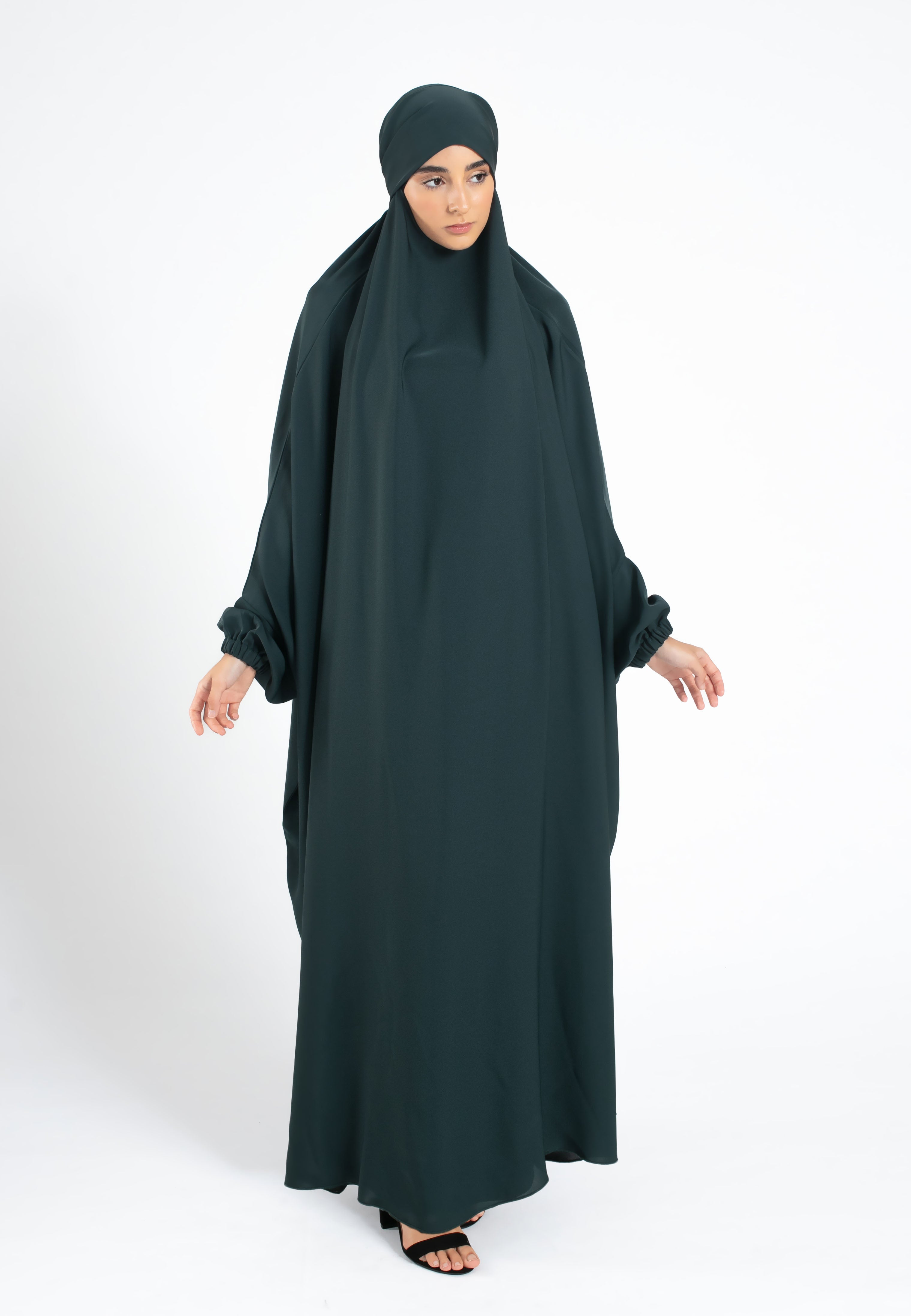 Forest-Green-One-Piece-Jilbab