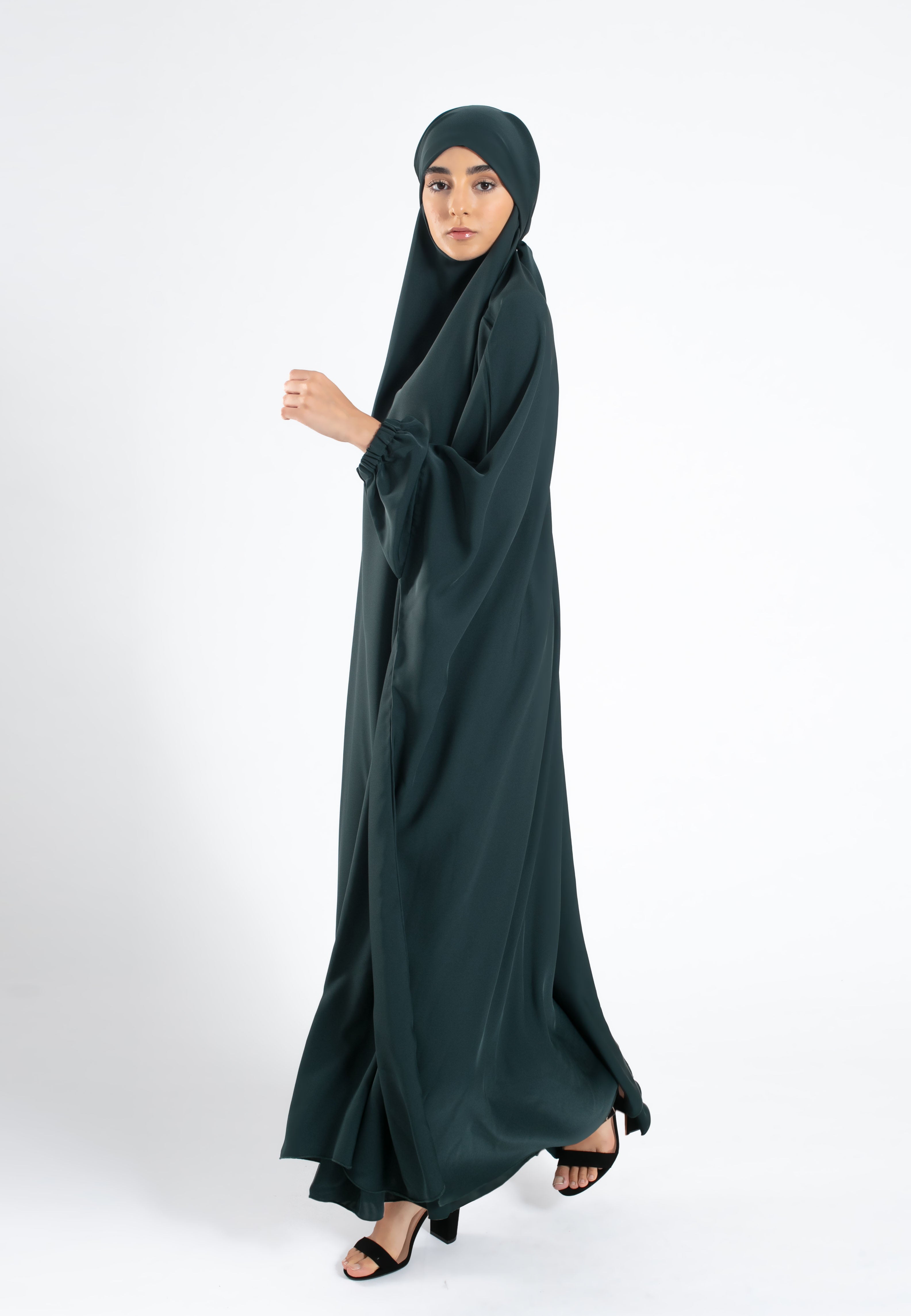 Forest-Green-One-Piece-Jilbab