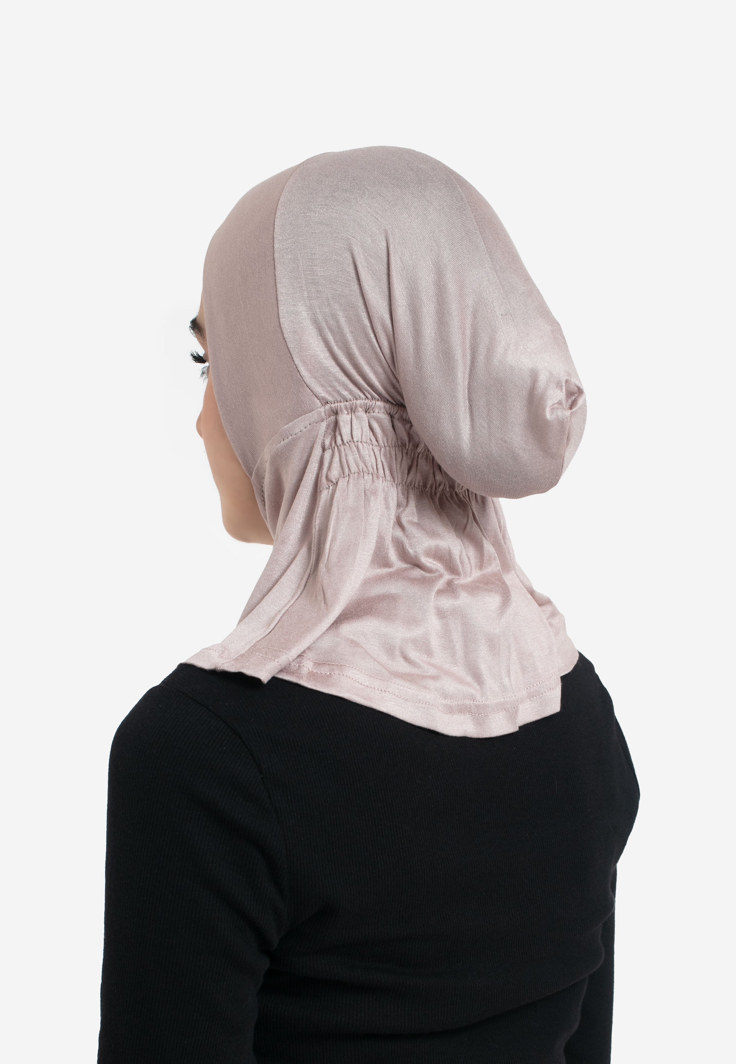 Mink Full CoverageHijab Cap - Back