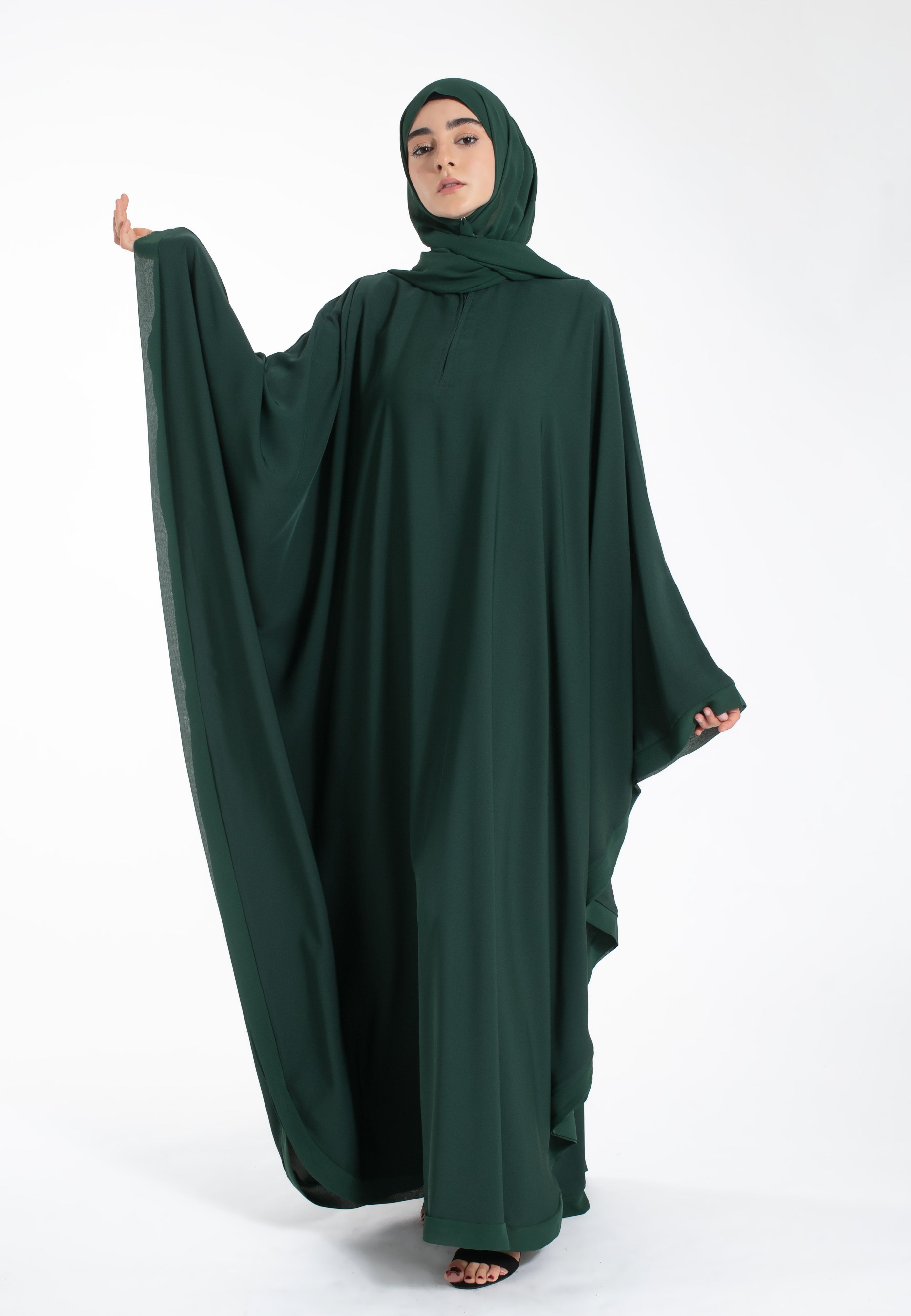 Farasha Abaya Online - Green