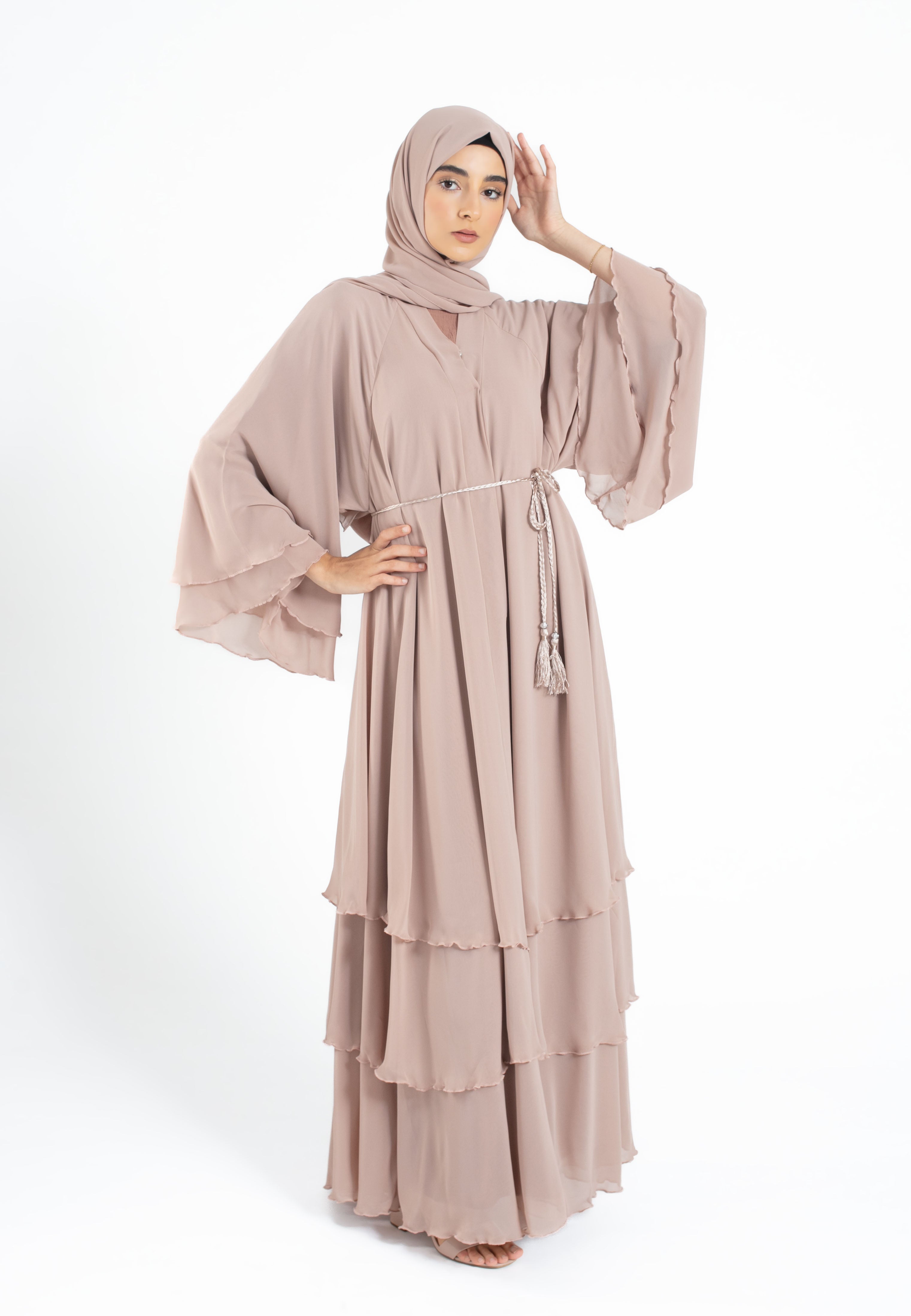 Luxury-Butterscotch-3-Layered-Abaya