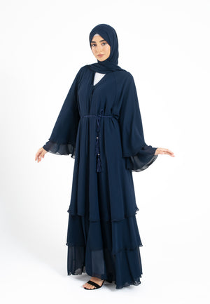 Navy-3-Layered-Abaya