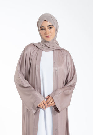 Premium Mink Open Abaya