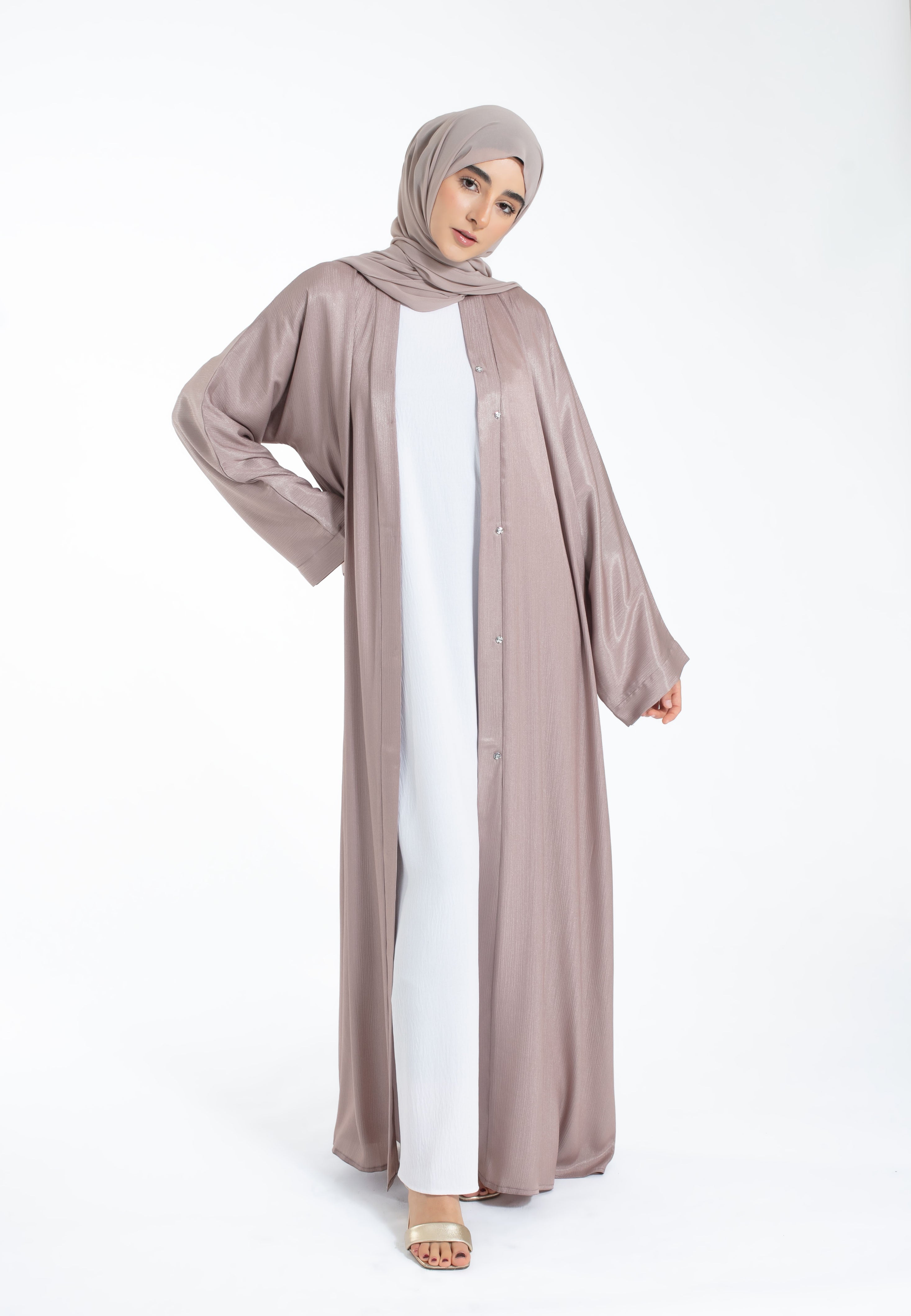 Mink Open Abaya Online