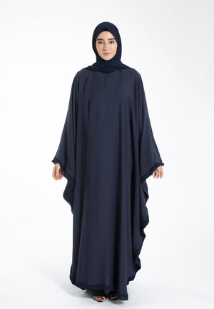 Plain Navy Farasha