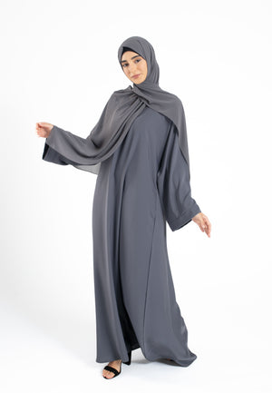 Pebble-Grey-Pocket-Abaya