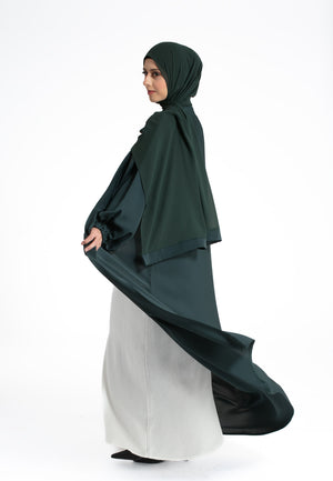 Forest Green Abaya by Abaya Lounge