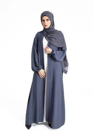 Grey Abaya Online by Abaya Lounge