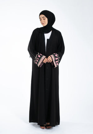 Sakura-Jewelled-Open-Abaya