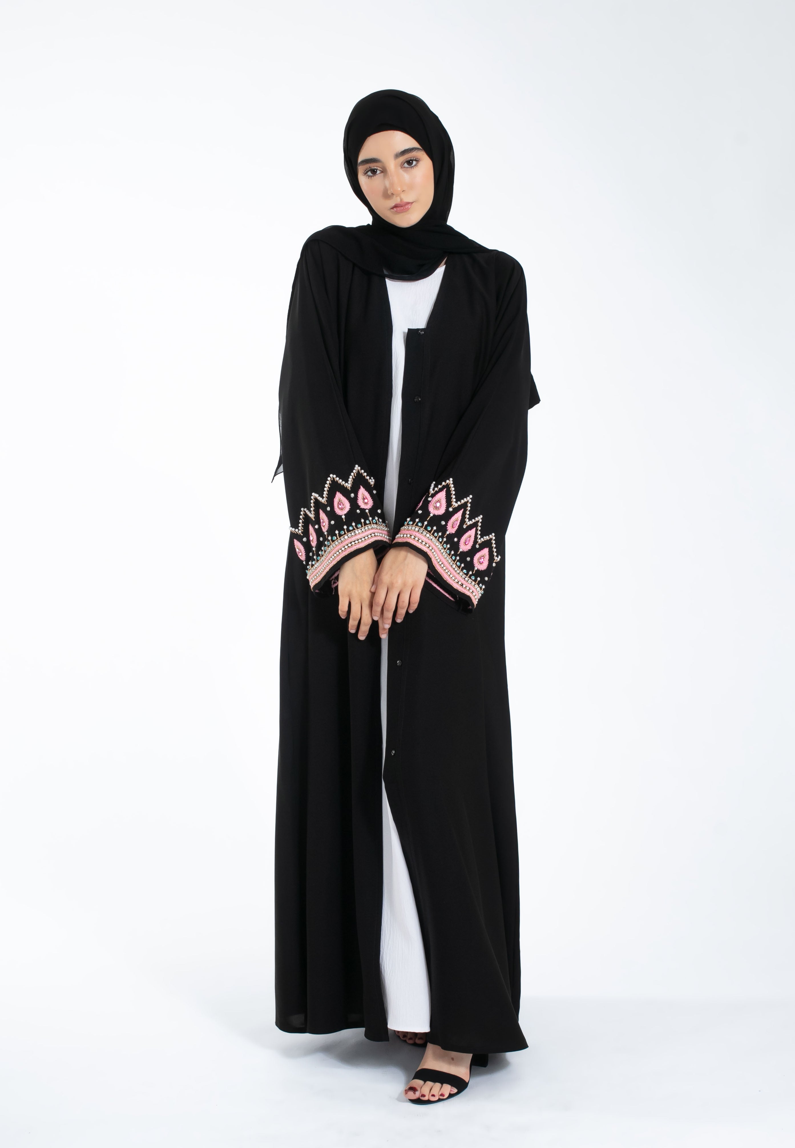 Sakura-Jewelled-Open-Abaya