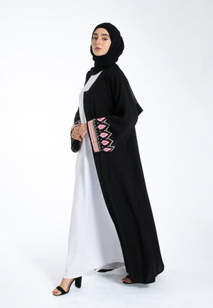 Sakura-Jewelled-Open-Abaya