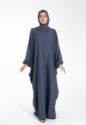 Plain Slate Grey Farasha Online