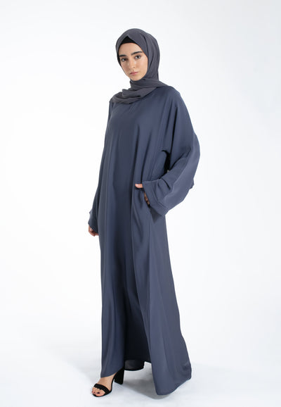 Wide Sleeves Pocket Abaya