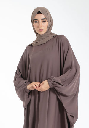 Plain Taupe Farasha